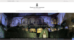 Desktop Screenshot of pazodesanlorenzo.com